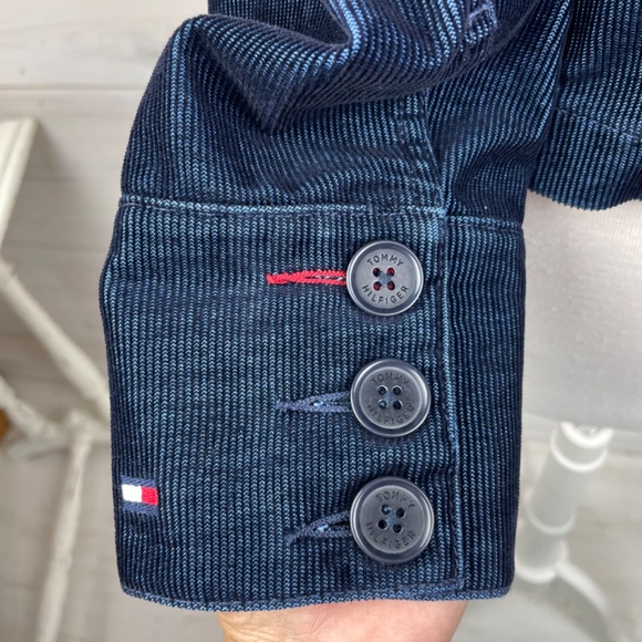 Vintage Tommy Hilfiger Blue Corduroy Jacket - Picture 4 of 8